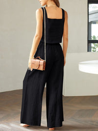 Katrien | Ensemble de pantalons larges tendance pour un look élégant