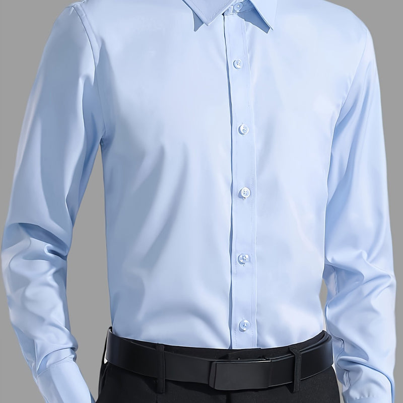 Camisole de vêtement pour homme - 100% coton - corte ajustado - con botones y cuello semi-ordenado