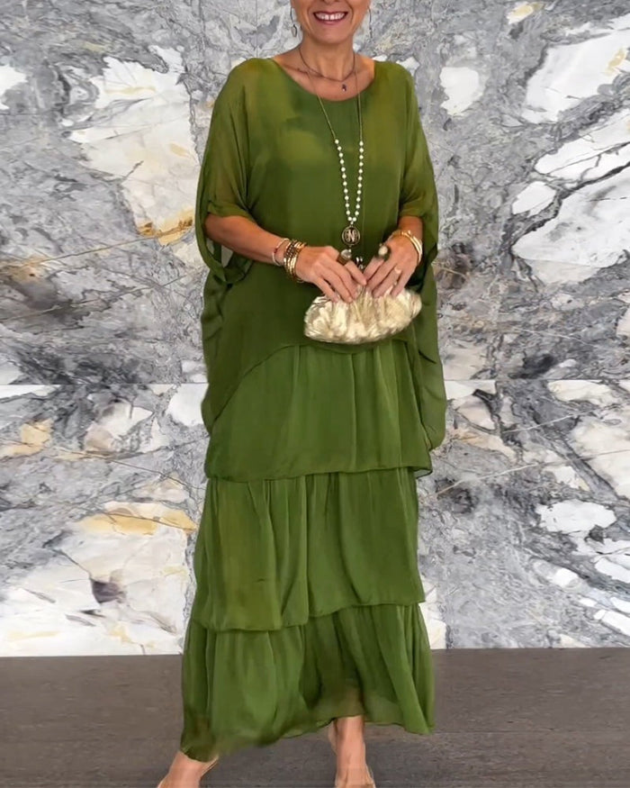 Robe longue élégante et ample - Ayla pour un look élégant et confortable