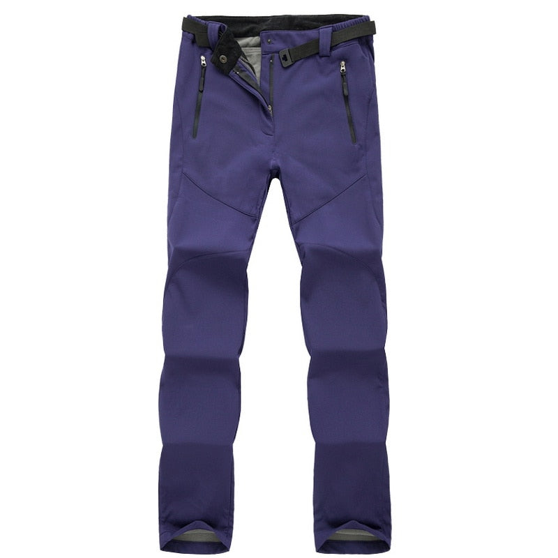 Pantalon de sport Softshell pour femmes - Pantalon d'extérieur élégant et durable pour les sports d'hiver et l'aventure
