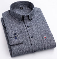 Chemise homme à boutons - Motif plaid tendance - Coupe classique pour un style smart casual parfait