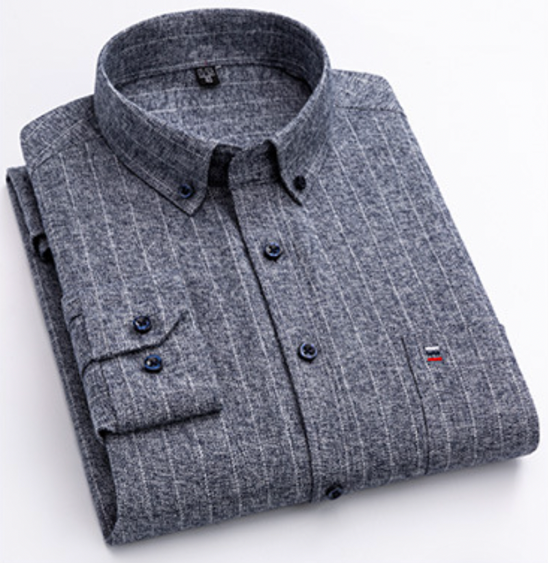 Chemise homme à boutons - Motif plaid tendance - Coupe classique pour un style smart casual parfait