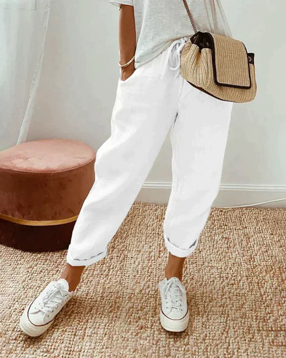 Pantalon de jogging décontracté pour femmes - Pantalon confortable et décontracté pour un look élégant