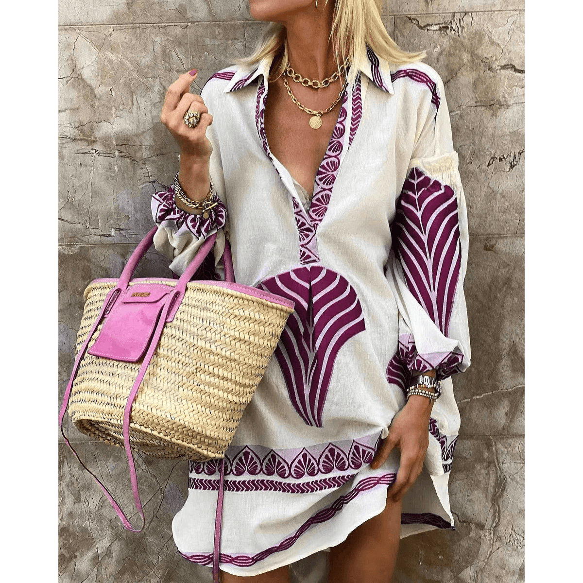 Robe Midi Vintage Inspirée pour Femmes - Élégance et Style Rétro