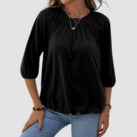 Elégant top à manches courtes pour femmes - un choix stylé pour tous les jours
