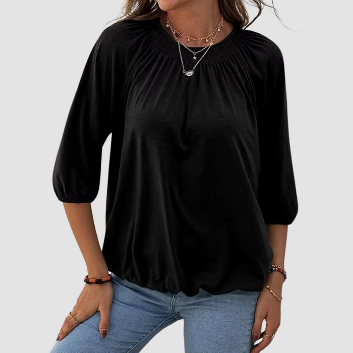 Elégant top à manches courtes pour femmes - un choix stylé pour tous les jours