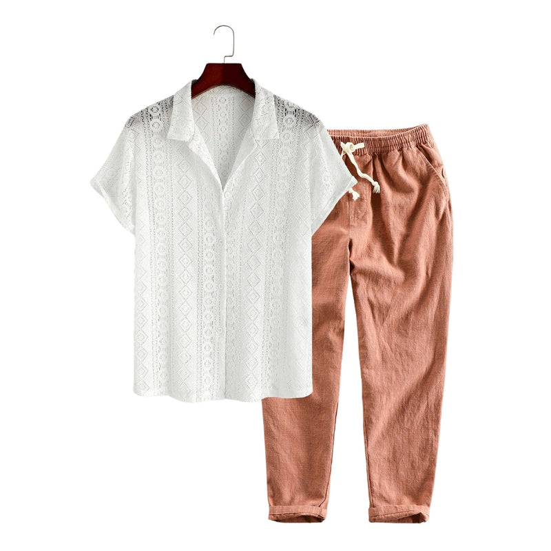 Thijs | Ensemble d'été élégant et confortable pour hommes