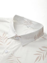 Ensemble Deux-Pièces Homme à Motif Feuille Tropicale
