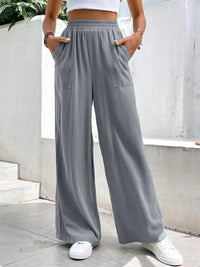 Pantalon large pour femme - look décontracté élégant et confortable avec des poches pratiques