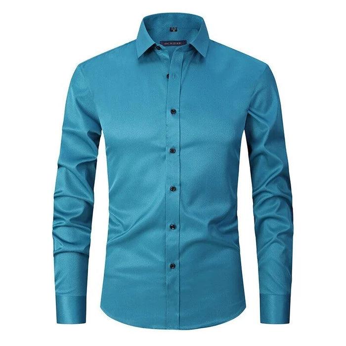 Camisole de l'homme Antirughe Confortevole e Stilosa a Filo Elastico