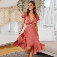Chic Summer Damenkleid - Ärmelloses Midi-Design für Damen