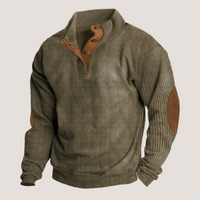 Marius™ - Elégant pull en tricot côtelé avec col