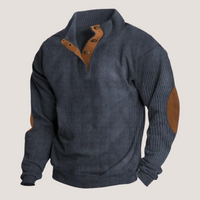 Marius™ - Elégant pull en tricot côtelé avec col