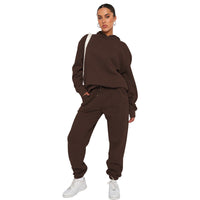 Ensemble de sport 2 pièces avec pantalon de survêtement confortable et sweat à capuche pour un mouvement et un style ultimes