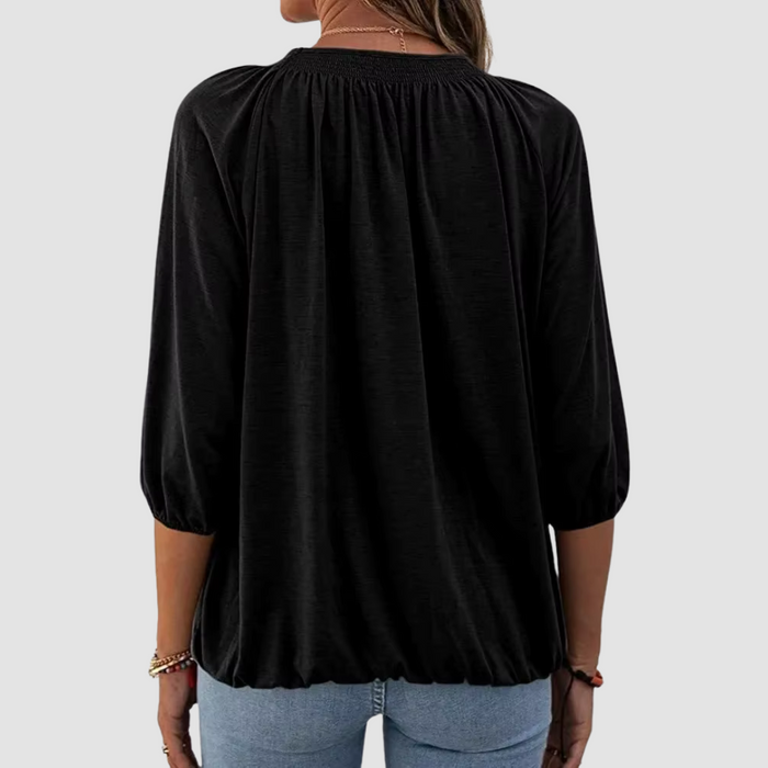 Elégant top à manches courtes pour femmes - un choix stylé pour tous les jours
