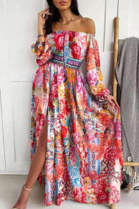 Rebecca - Robe d'été à épaules découvertes pour un look rafraîchissant
