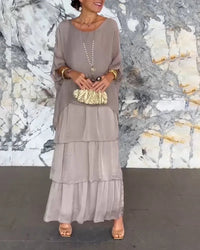 Robe longue élégante et ample - Ayla pour un look élégant et confortable