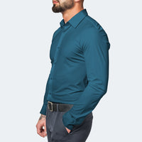 Camisa Hombre Antienguillezable de Tira y Estira - Transpirable y Cómoda