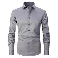 Camisole de l'homme Antirughe Confortevole e Stilosa a Filo Elastico