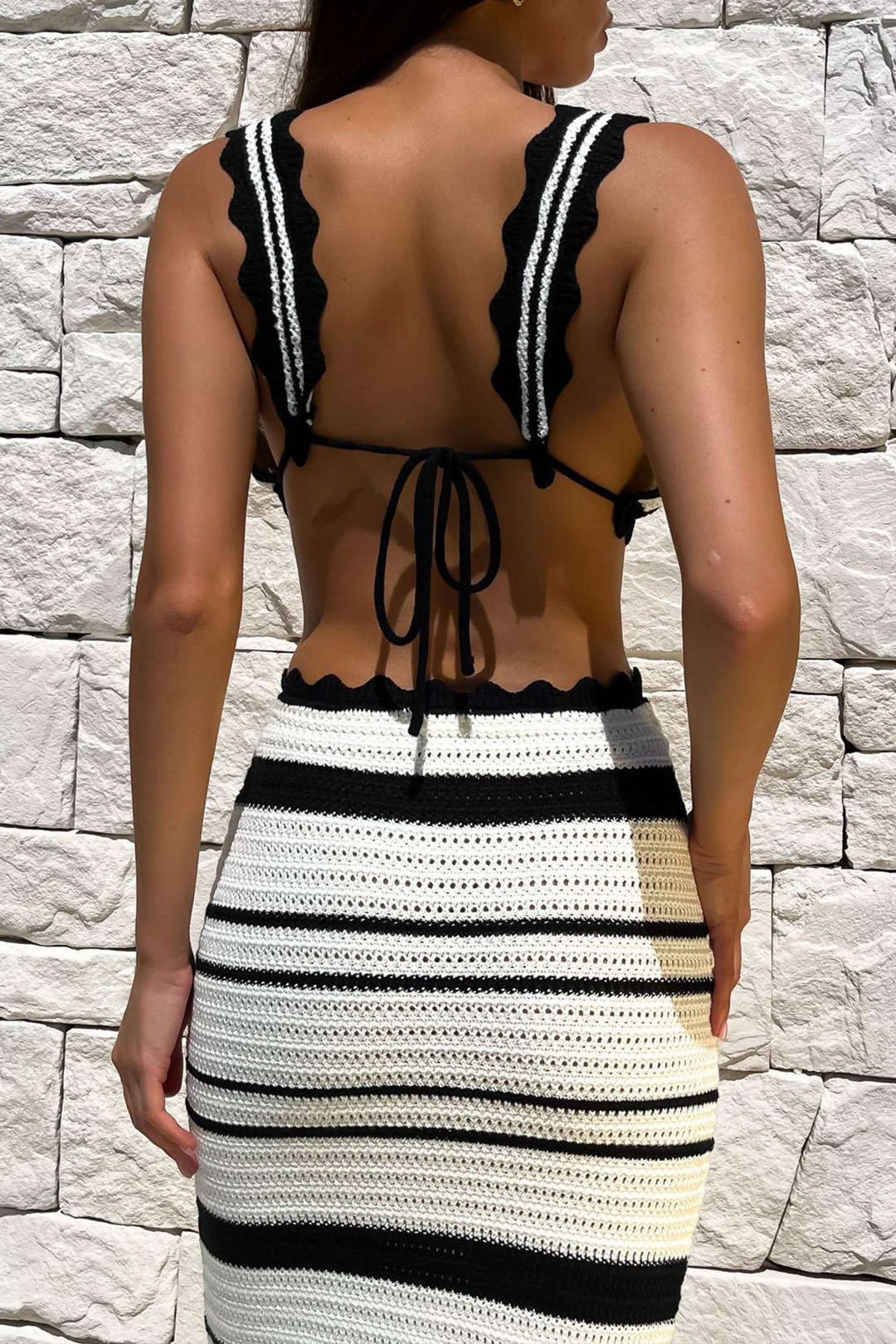 Ensemble Lotte Luxe avec jupe longue élégante pour un look stylé