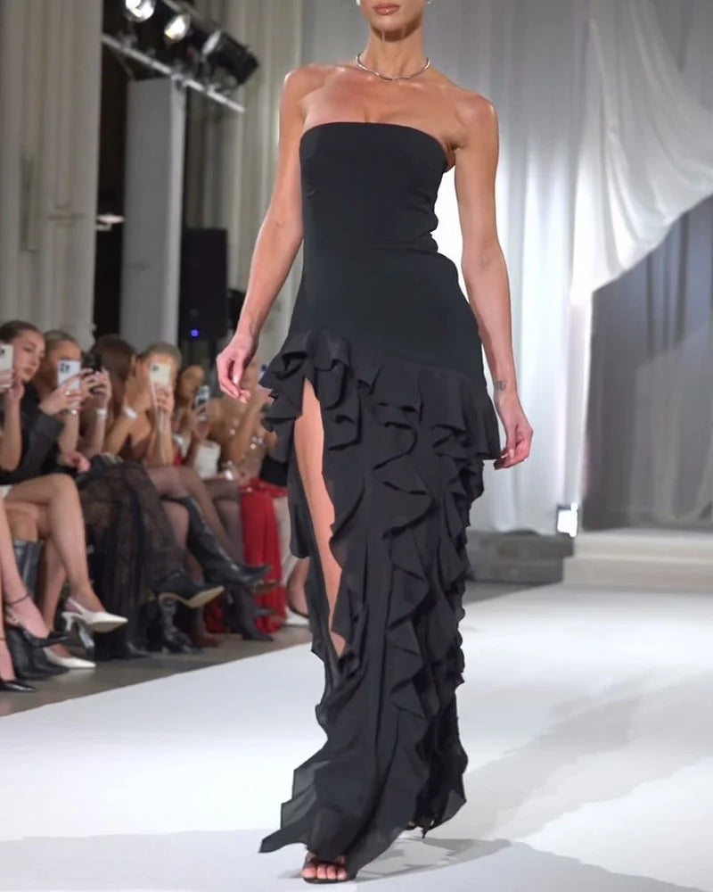 Robe d'été à manches longues pour femmes - Mode décontractée et légère pour un été rafraîchissant