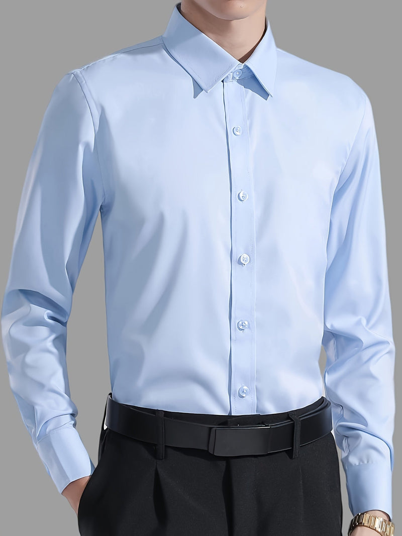 Camisole de vêtement pour homme - 100% coton - corte ajustado - con botones y cuello semi-ordenado