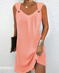Robe sans manches Geertje pour un look élégant