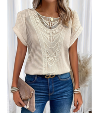 Top en crochet pour femmes - design chic et polyvalent pour des looks élégants sans effort