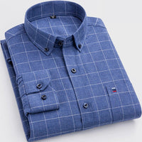 Chemise homme à boutons - Motif plaid tendance - Coupe classique pour un style smart casual parfait