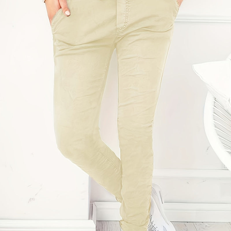 Pantalon élégant et décontracté pour femmes avec poches pratiques - Joggers confortables