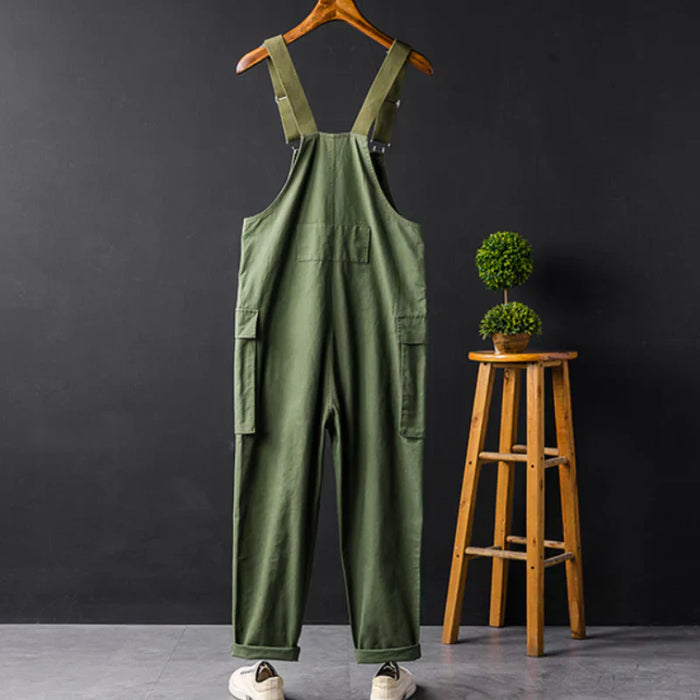 Salopette utilitaire pour femmes avec de nombreuses poches cargo - vêtements de travail durables et élégants pour toutes les situations