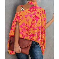 Top chic à épaulettes pour femmes - blouse légère et tendance pour un confort quotidien