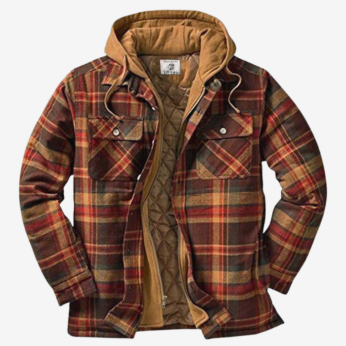 Cyprien™ Veste en flanelle élégante