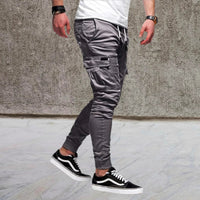 Découvrez le pantalon cargo stylé et décontracté pour hommes avec poches surpiquées - Daniel