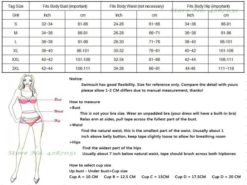 Ensemble de Bikini à Taille Haute avec Coussinets et Lanières en Chaîne pour Femmes