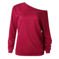 Élégant pull-over ample à épaules dégagées pour femmes - Beatrix