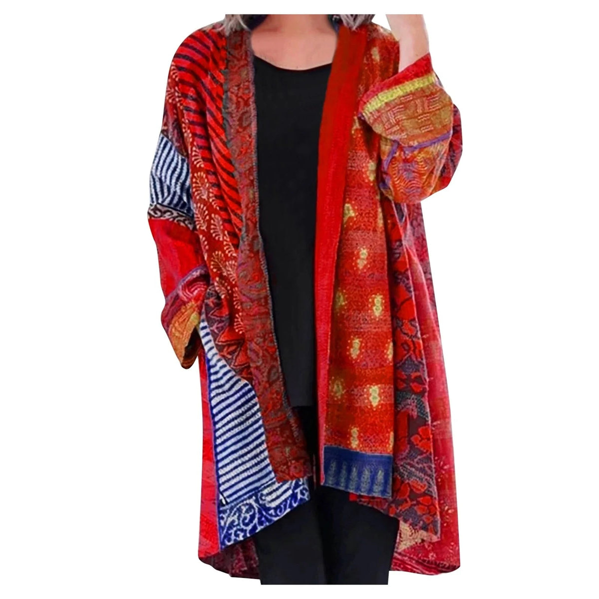 Gilet de printemps long, élégant et confortable pour les femmes - Stylé et protecteur