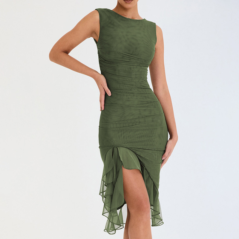 Un style rayonnant : une robe d'été élégante qui met joliment en valeur votre silhouette