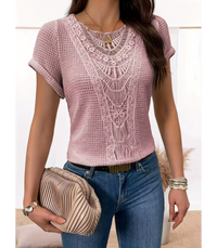 Top en crochet pour femmes - design chic et polyvalent pour des looks élégants sans effort