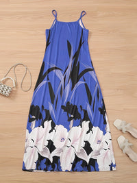 Robe à fines bretelles florale pour femmes - Parfaite pour toutes les saisons