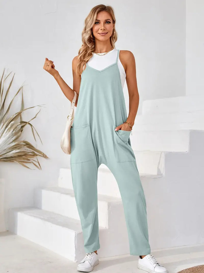 Salopette en coton pour femmes avec une coupe confortable - salopette décontractée et élégante à porter tous les jours