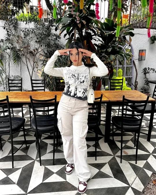 Pantalon cargo pour femmes - Pantalon décontracté ultraléger avec coupe droite décontractée pour une utilisation quotidienne confortable