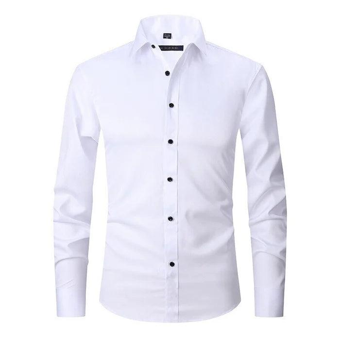 Camisole de l'homme Antirughe Confortevole e Stilosa a Filo Elastico