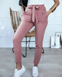 Pantalon taille haute pour femme - un bas décontracté, élégant et polyvalent