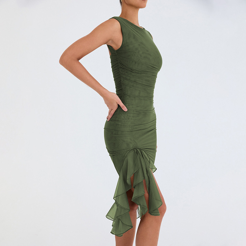 Un style rayonnant : une robe d'été élégante qui met joliment en valeur votre silhouette
