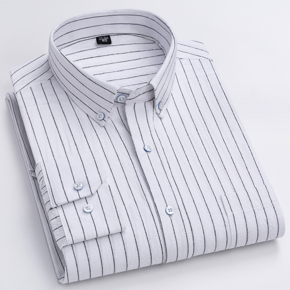 Chemise homme à boutons - Motif plaid tendance - Coupe classique pour un style smart casual parfait