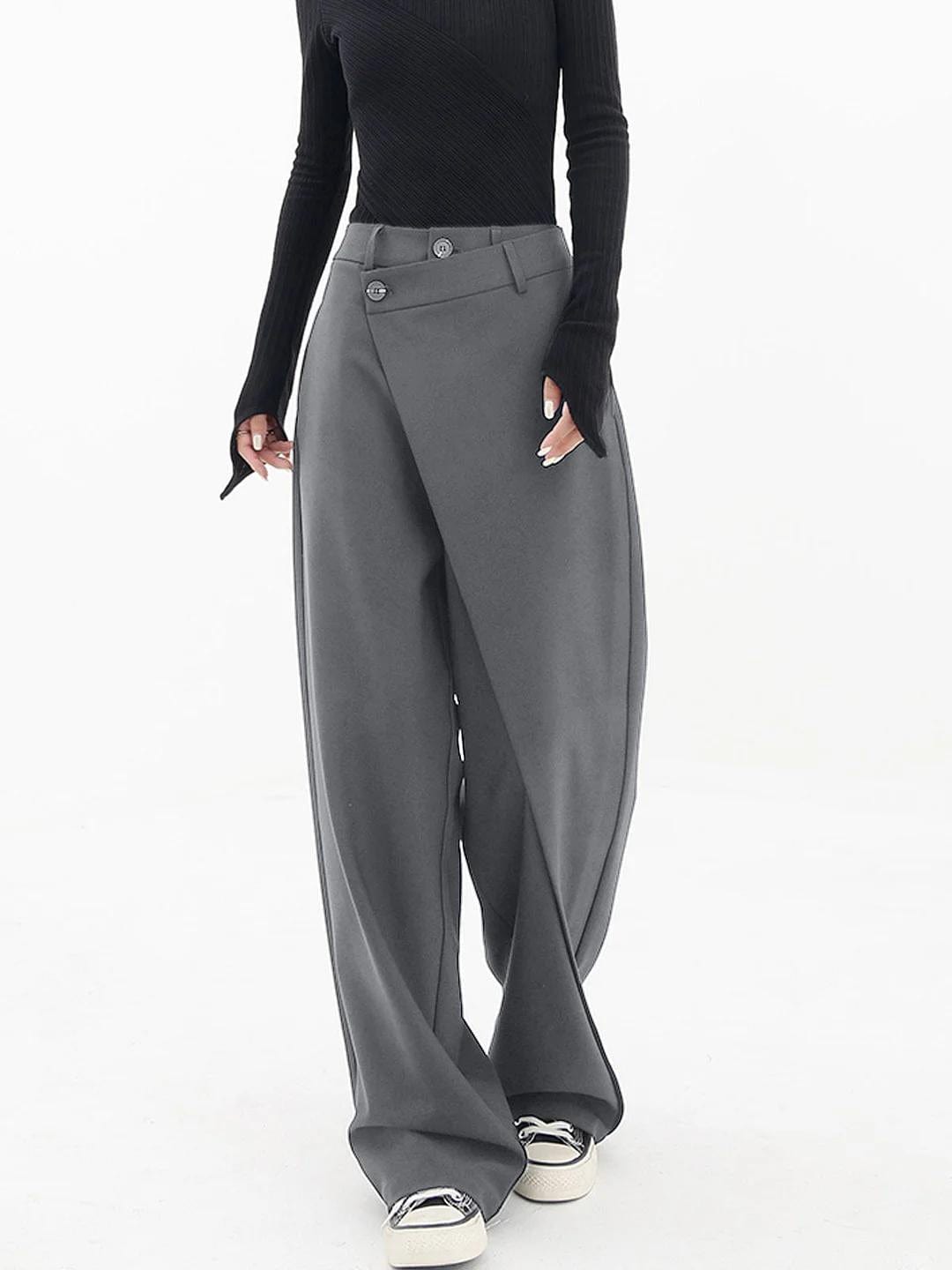 Ségolène™ Pantalon asymétrique à la mode