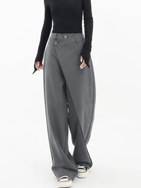 Ségolène™ Pantalon asymétrique à la mode