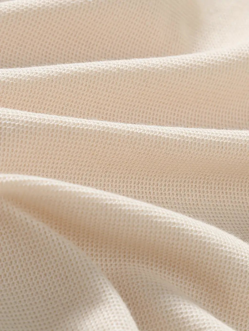 Polo Slim Fit à manches courtes pour hommes, avec un col classique et un motif à rayures verticales stylisé