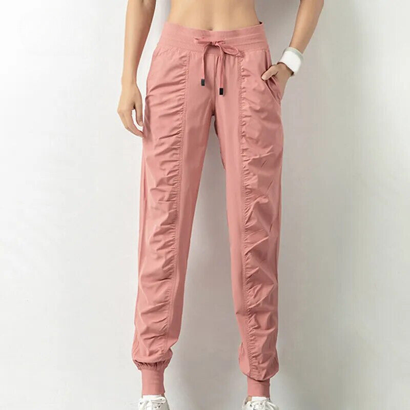 Pantalon de survêtement pour femmes : pantalon de sport élégant et confortable pour un look décontracté - joggings légers avec poches pratiques